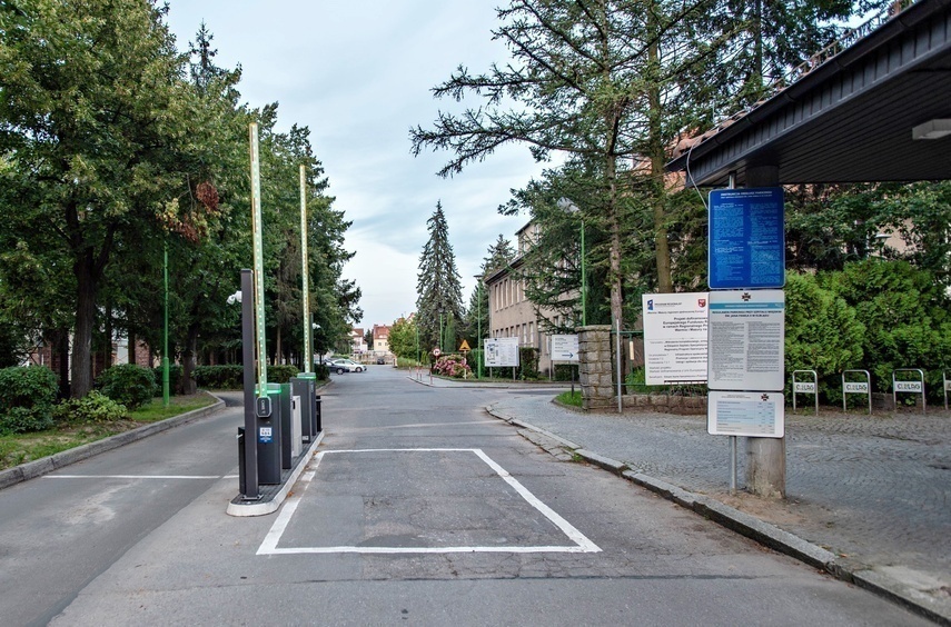 Elbląg, Płatny system parkowania w Szpitalu Miejskim