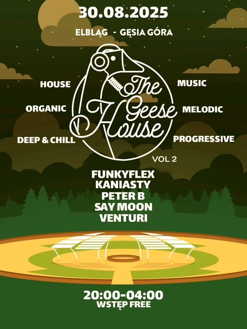 Elbląg, Geese House - wyjątkowa noc dźwięków Elbląg, Geese House - wyjątkowa noc dźwięków