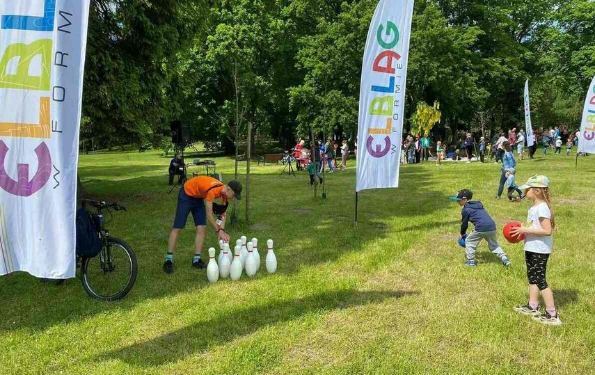 Elbląg, Sjesta w parku Modrzewie na zakończenie wakacji Elbląg, Sjesta w parku Modrzewie na zakończenie wakacji