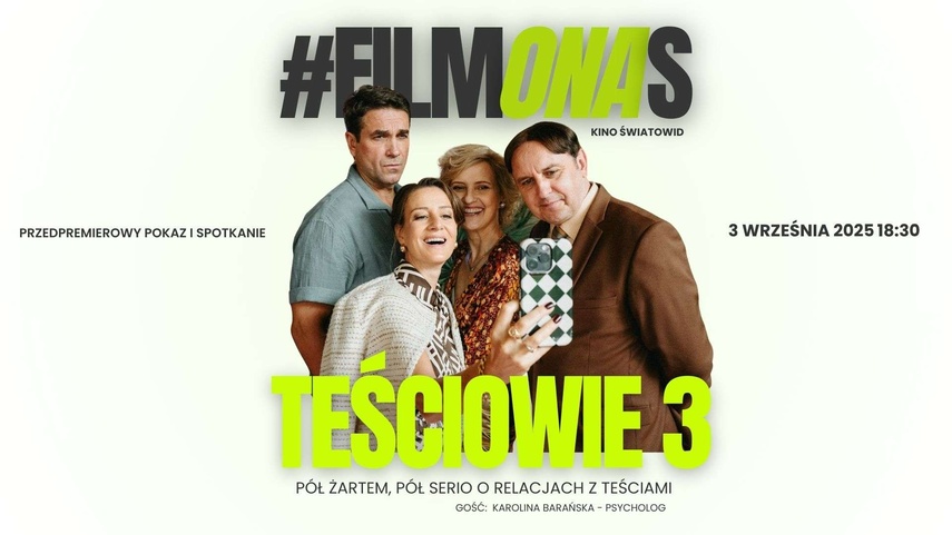 Elbląg, Kino Światowid zaprasza na nowy cykl! #filmONAs Elbląg, Kino Światowid zaprasza na nowy cykl! #filmONAs
