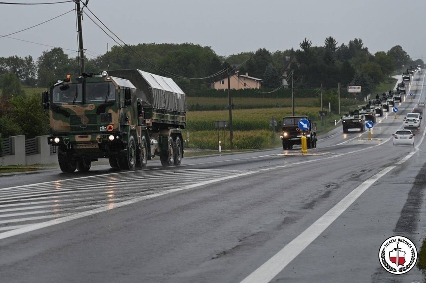 Elbląg, Przerzut wojska Żelazny Obrońca 25 Elbląg, Przerzut wojska Żelazny Obrońca 25