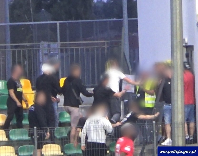 Elbląg, Pseudokibice znów dali znać o sobie