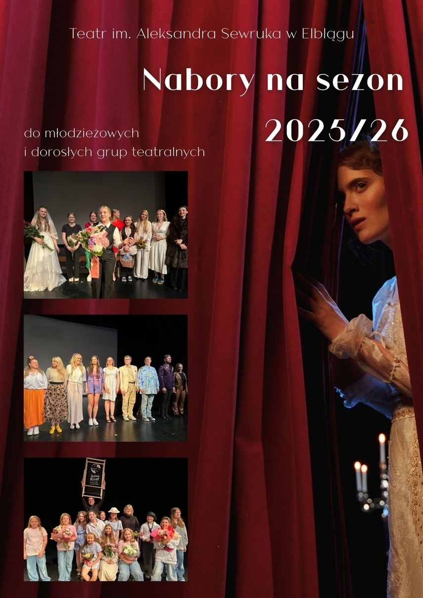 Elbląg, Rusza nabór do grup teatralnych