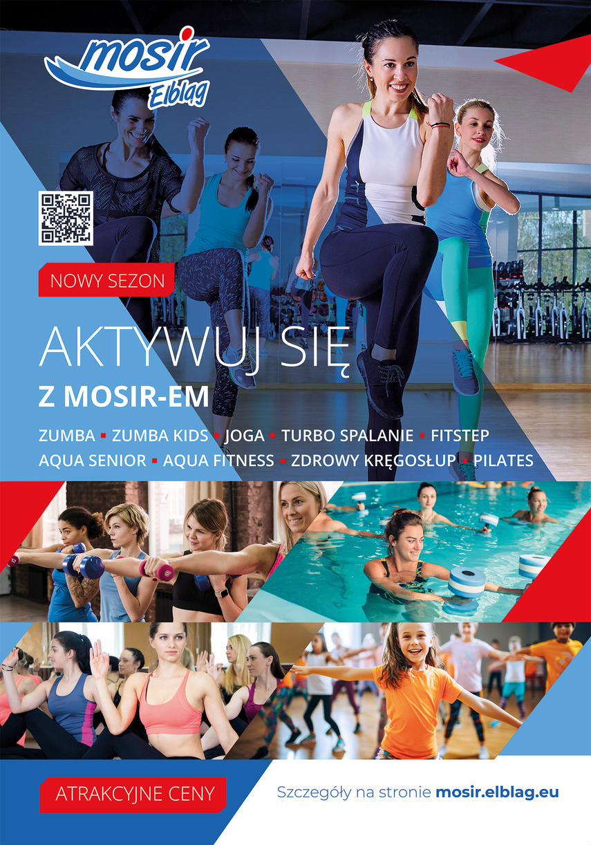 Elbląg, Rusza nowy sezon zajęć „Aktywuj się z MOSiR-em"
