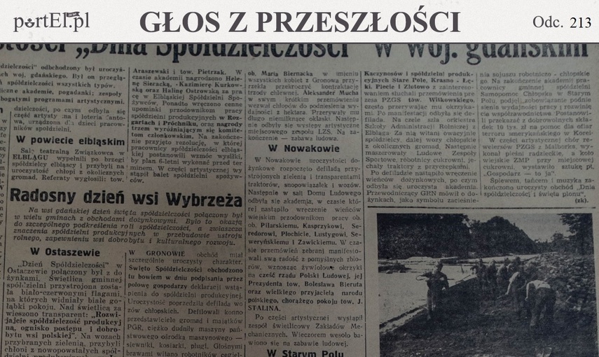 Elbląg, Głos Wybrzeża nr 252, 1950 r. Elbląg, Głos Wybrzeża nr 252, 1950 r.