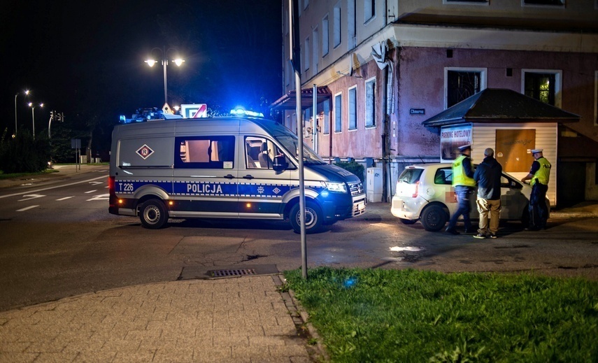 Elbląg, Potrącenie na ul. Giermków Elbląg, Potrącenie na ul. Giermków