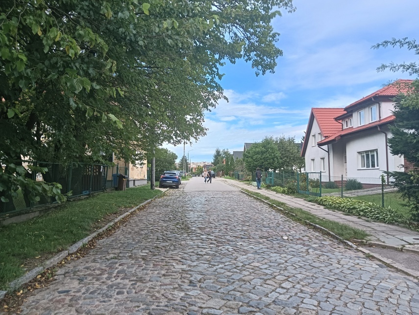 Elbląg, Ulica Szucha,