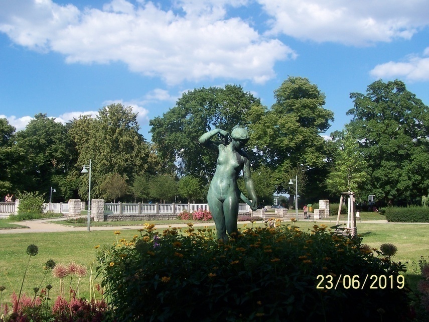 Elbląg, Diana (replika) w parku w Spandau (Niemcy), zdjęcie z czerwca 2019 r.,