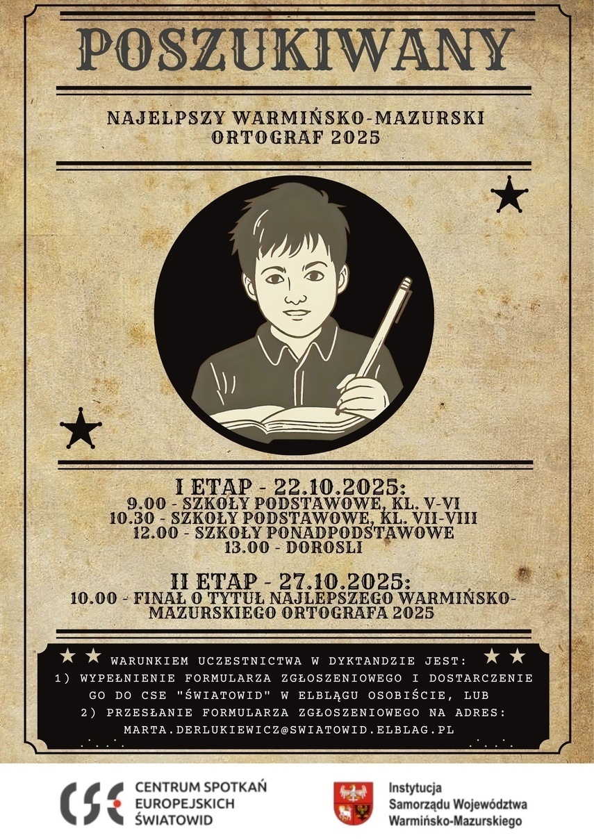 Elbląg, Dyktando w CSE „Światowid” znów przed nami