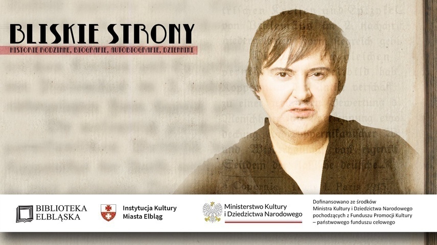 Elbląg, Pisanie siebie. Spotkanie z Michałem Witkowskim