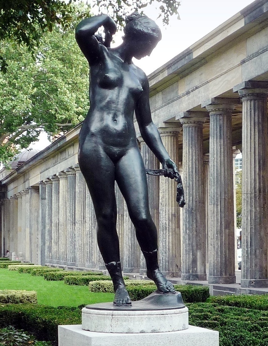 Elbląg, Oryginał posągu Diany w Berlinie. Elbląg, Oryginał posągu Diany w Berlinie.