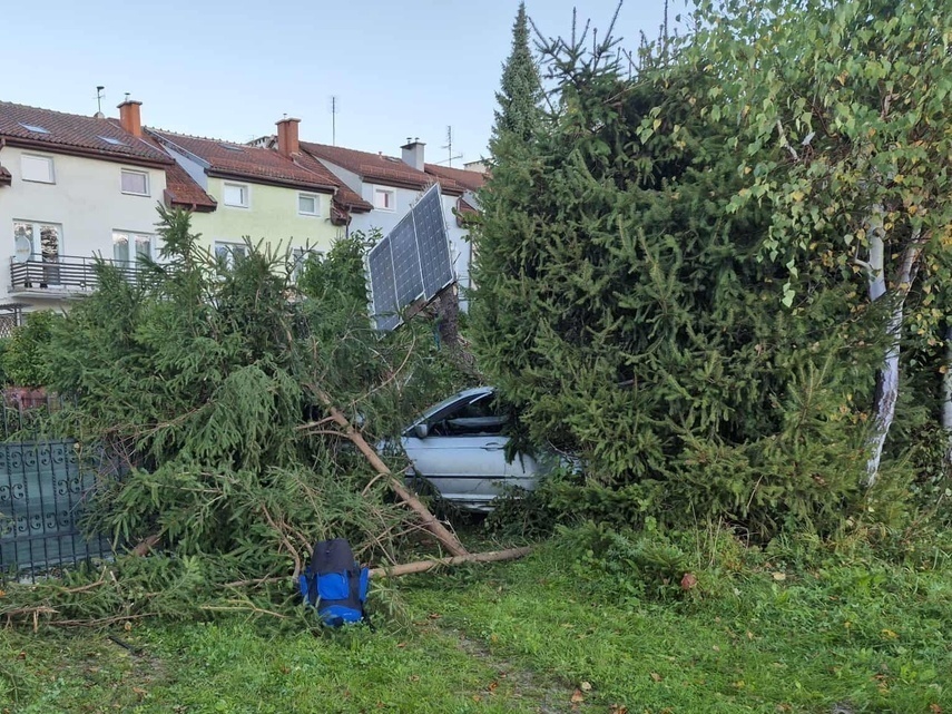 Elbląg, Porzucił auto i uciekał piechotą przed policją  (aktualizacja)
