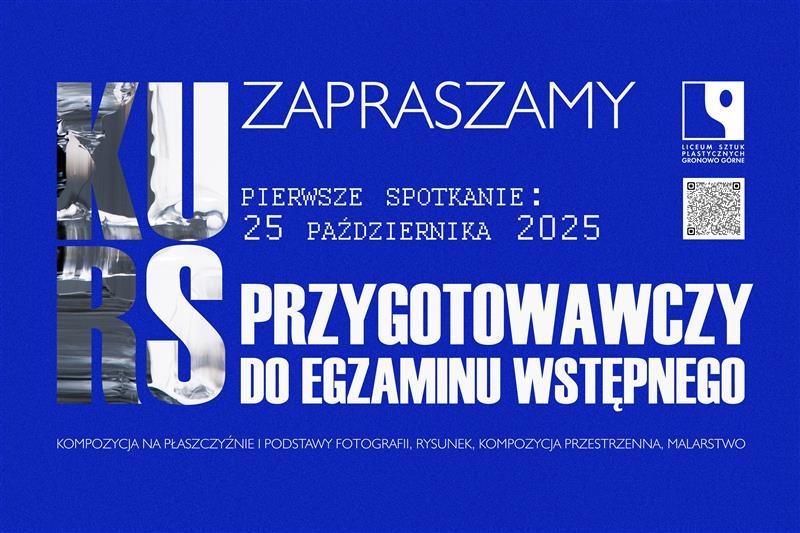 Elbląg, Rusza kurs przygotowawczy do Liceum Sztuk Plastycznych w Gronowie Górnym! Elbląg, Rusza kurs przygotowawczy do Liceum Sztuk Plastycznych w Gronowie Górnym!