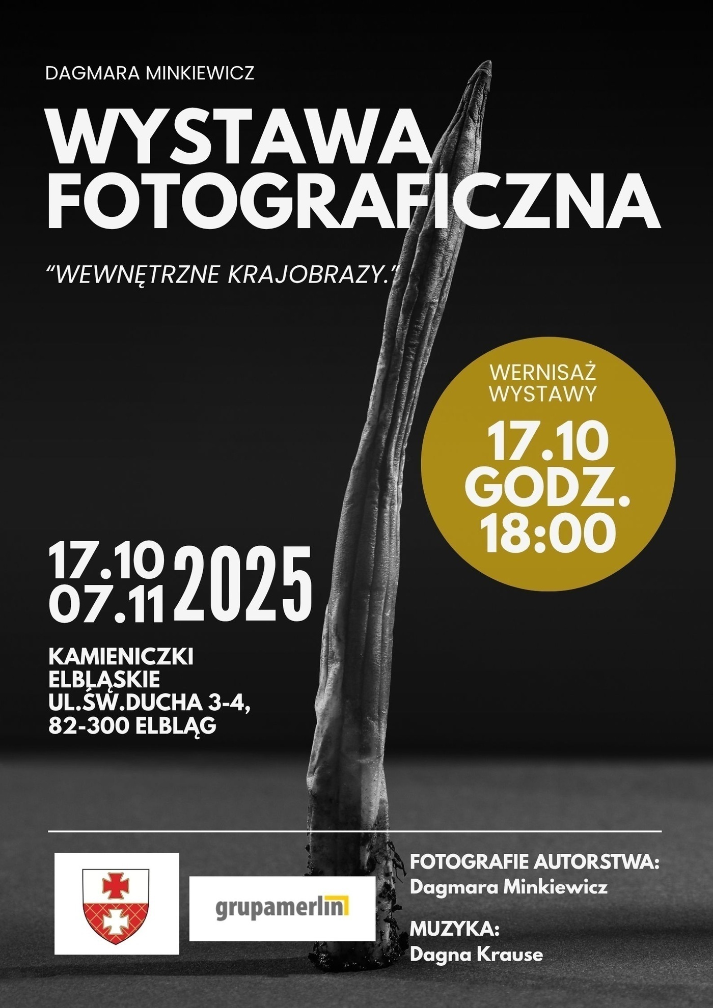 Elbląg, "Wewnętrzne krajobrazy" Dagmary Minkiewicz