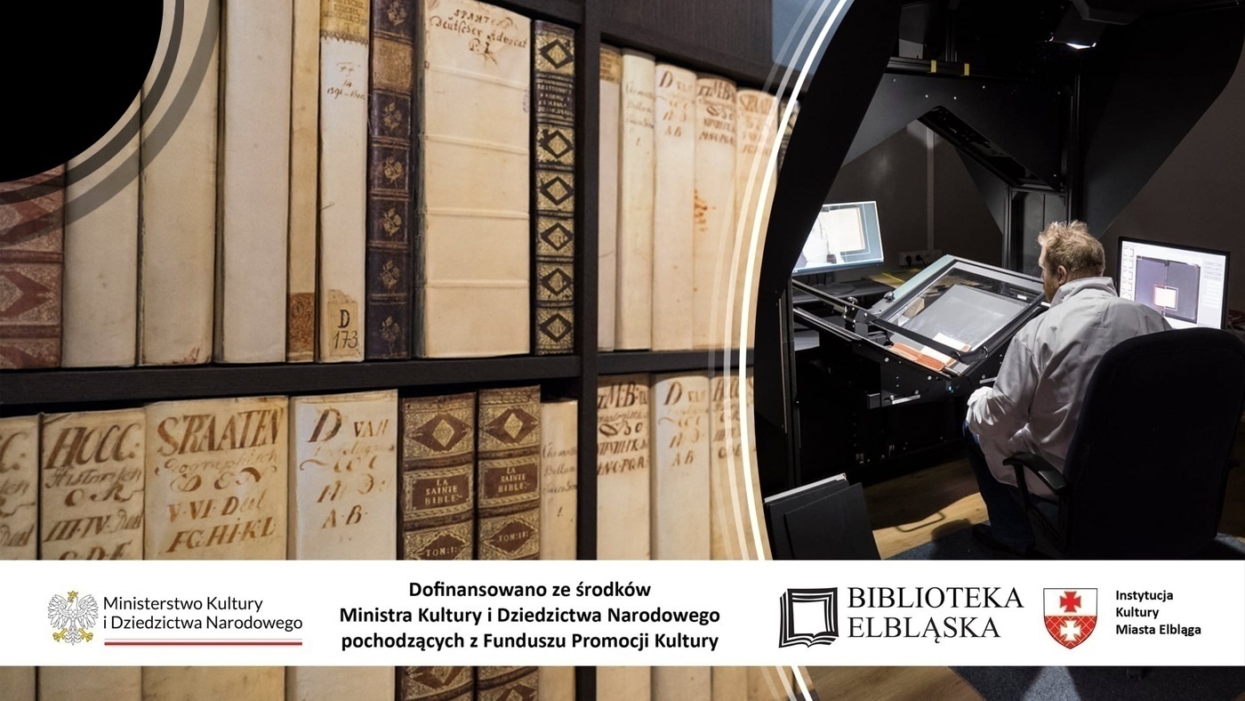 Elbląg, Wpływ digitalizacji na zwiększenie dostępności zbiorów: zaproszenie do udziału w szkoleniu Elbląg, Wpływ digitalizacji na zwiększenie dostępności zbiorów: zaproszenie do udziału w szkoleniu