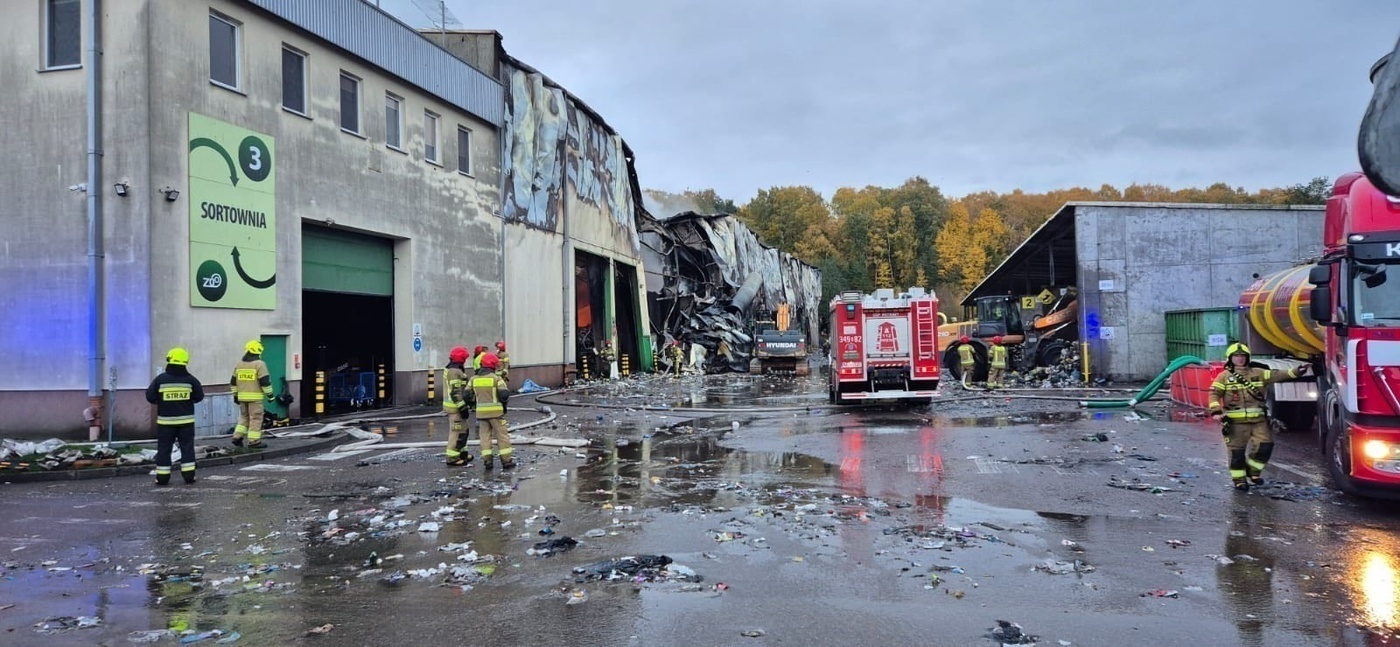 Elbląg, Hala sortowni w ZUO,