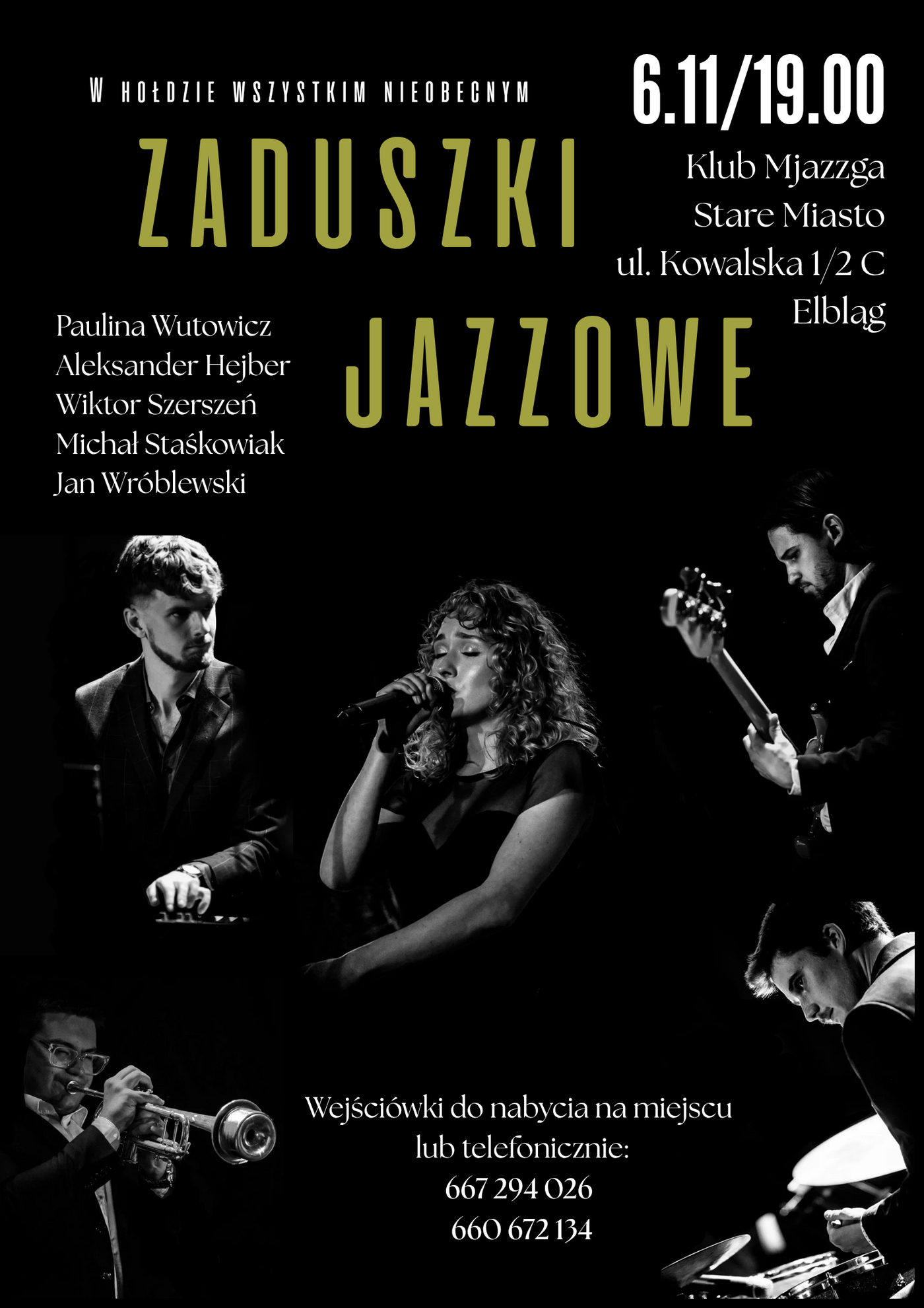 Elbląg, Zaduszki jazzowe