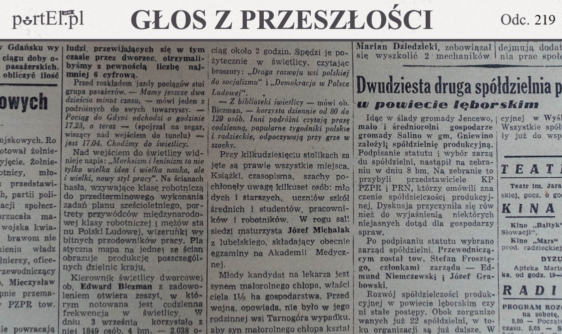 Elbląg, Głos Wybrzeża nr 255, 1950 r. Elbląg, Głos Wybrzeża nr 255, 1950 r.