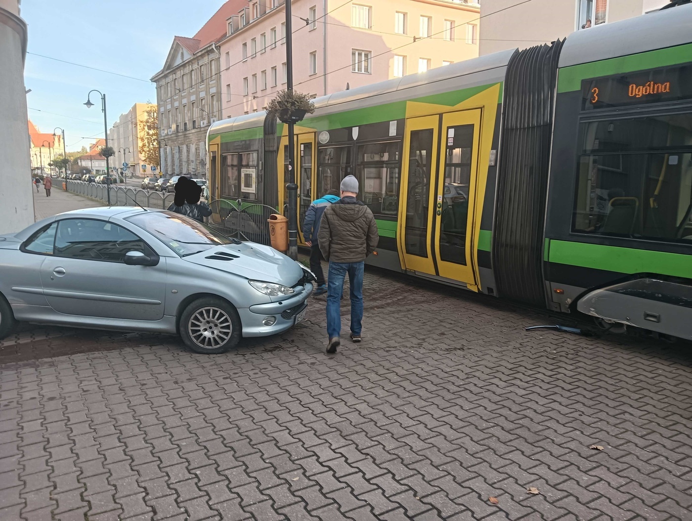 Elbląg, Kolizja z tramwajem