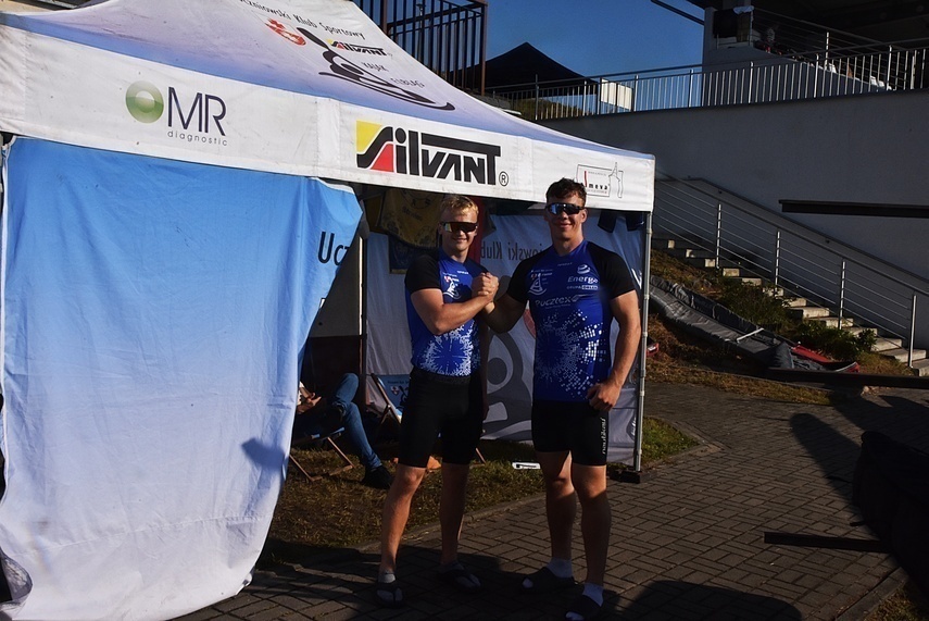 Elbląg, Przemek Rojek (z lewej) i Przemek Korsak