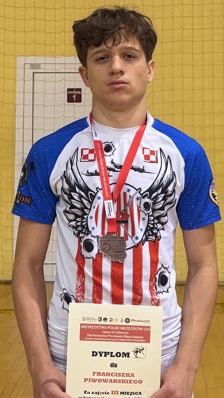 Elbląg, Elblążanin medalistą Polski w zapasach!