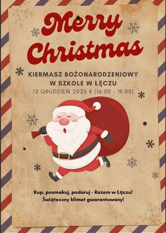 Elbląg, Magia Świąt w Łęczu - zapraszamy na Kiermasz Bożonarodzeniowy! Elbląg, Magia Świąt w Łęczu - zapraszamy na Kiermasz Bożonarodzeniowy!