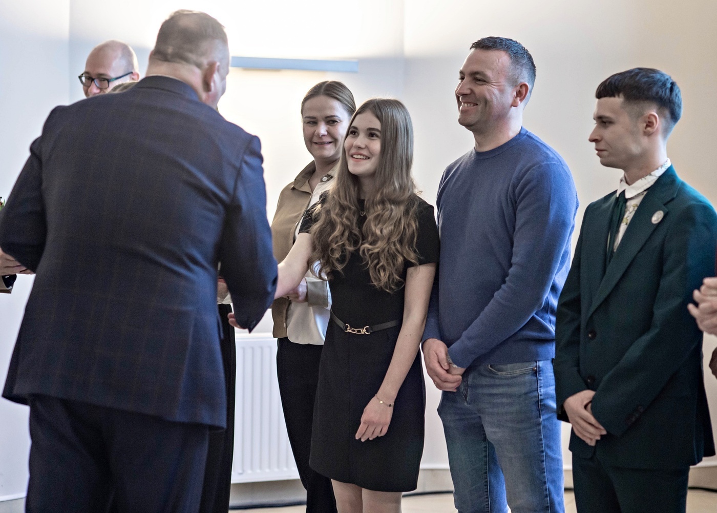 Elbląg, Nagrodzonym uczniom towarzyszyli także ich rodzice,