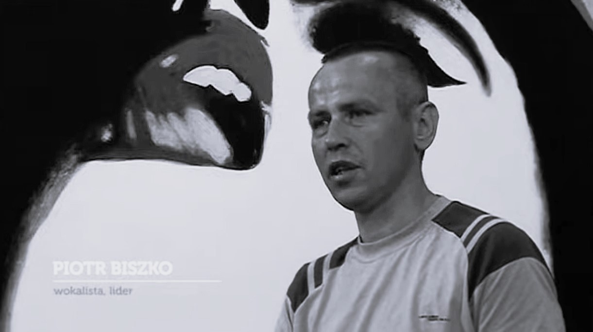 Elbląg, Piotr Biszko na zdjęciu z materiału filmowego z 2010 roku (kadr z filmu) Elbląg, Piotr Biszko na zdjęciu z materiału filmowego z 2010 roku (kadr z filmu)