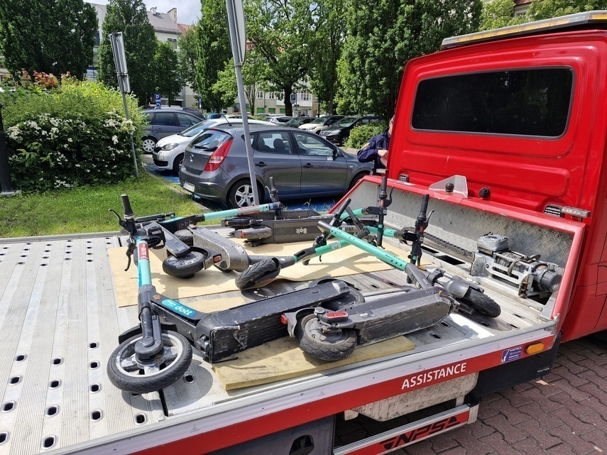 Elbląg, Radny: Uporządkujmy kwestię parkowania hulajnóg