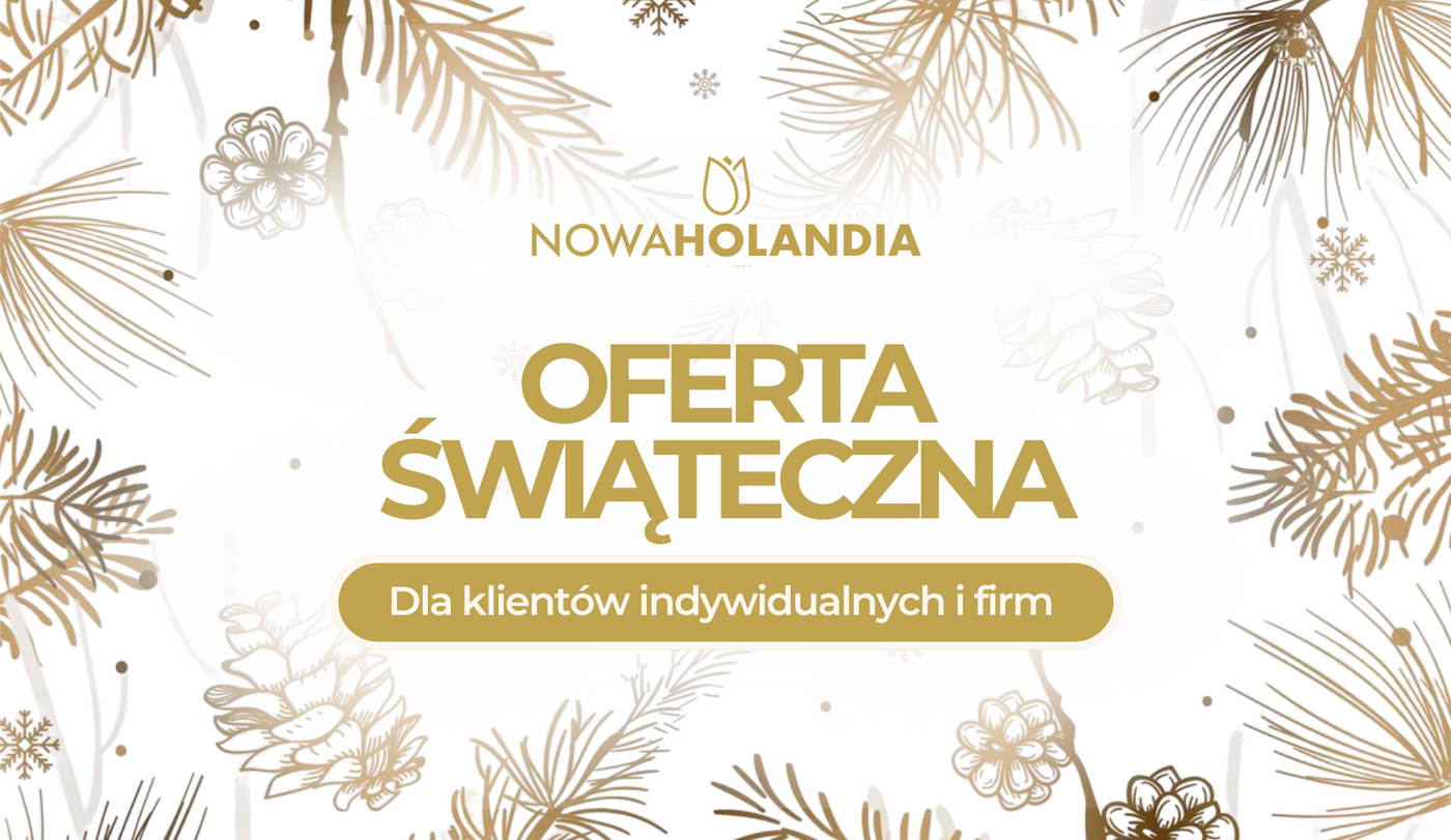 Nowa Holandia rusza ze świąteczną ofertą. Zamówienia na wynos i firmowe paczki świąteczne robią furorę! Nowa Holandia rusza ze świąteczną ofertą. Zamówienia na wynos i firmowe paczki świąteczne robią furorę!
