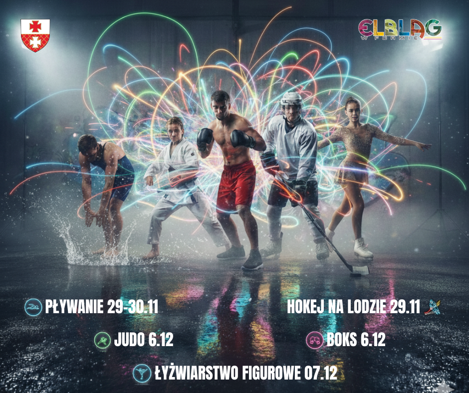 Elbląg, Szukając mistrzów. Młodzi sportowcy opanują Elbląg