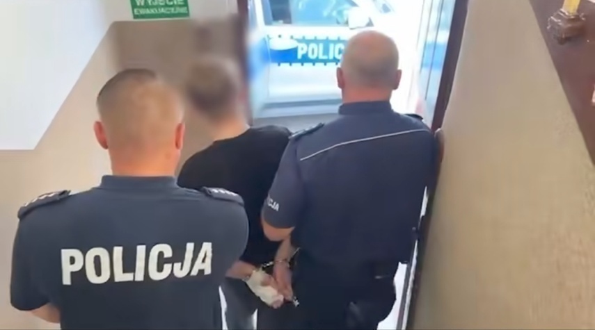Elbląg, Zatrzymanie Gracjana R. przez policję, Elbląg, Zatrzymanie Gracjana R. przez policję,
