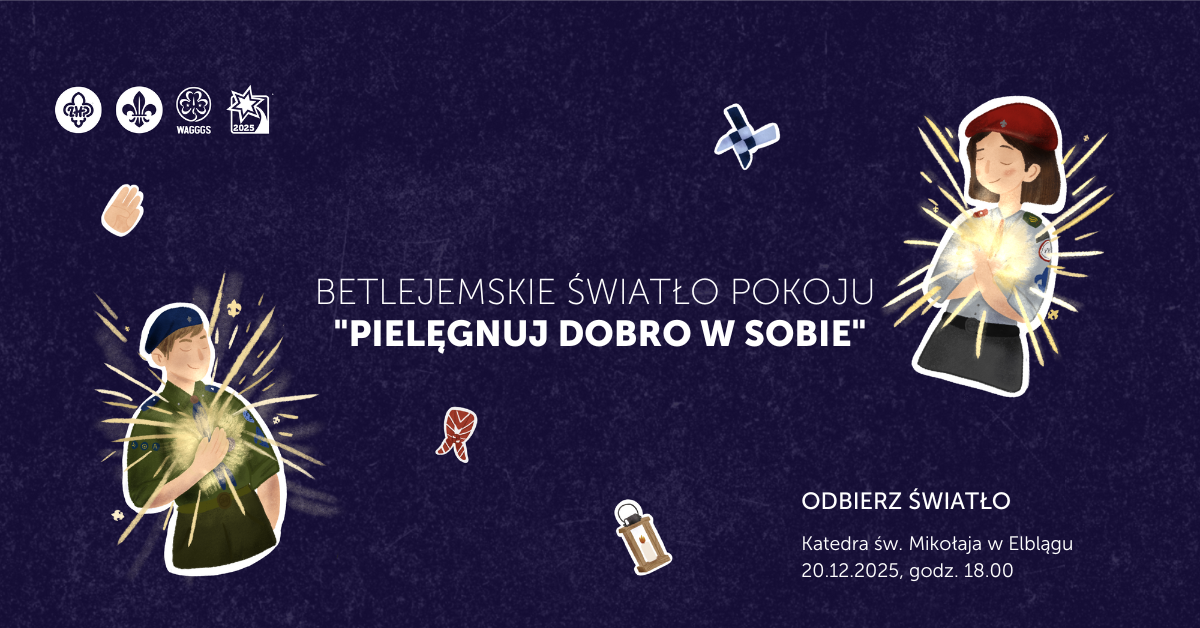 Elbląg, Betlejemskie Światło Pokoju w Elblągu Elbląg, Betlejemskie Światło Pokoju w Elblągu