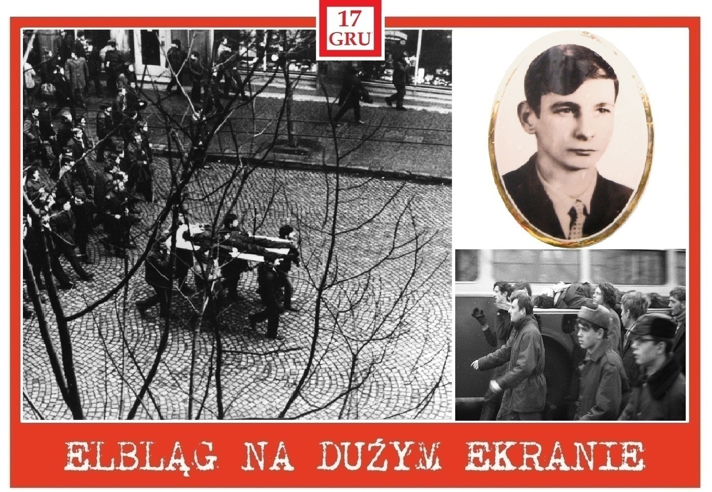 Elbląg, Grudzień 1970 na dużym ekranie