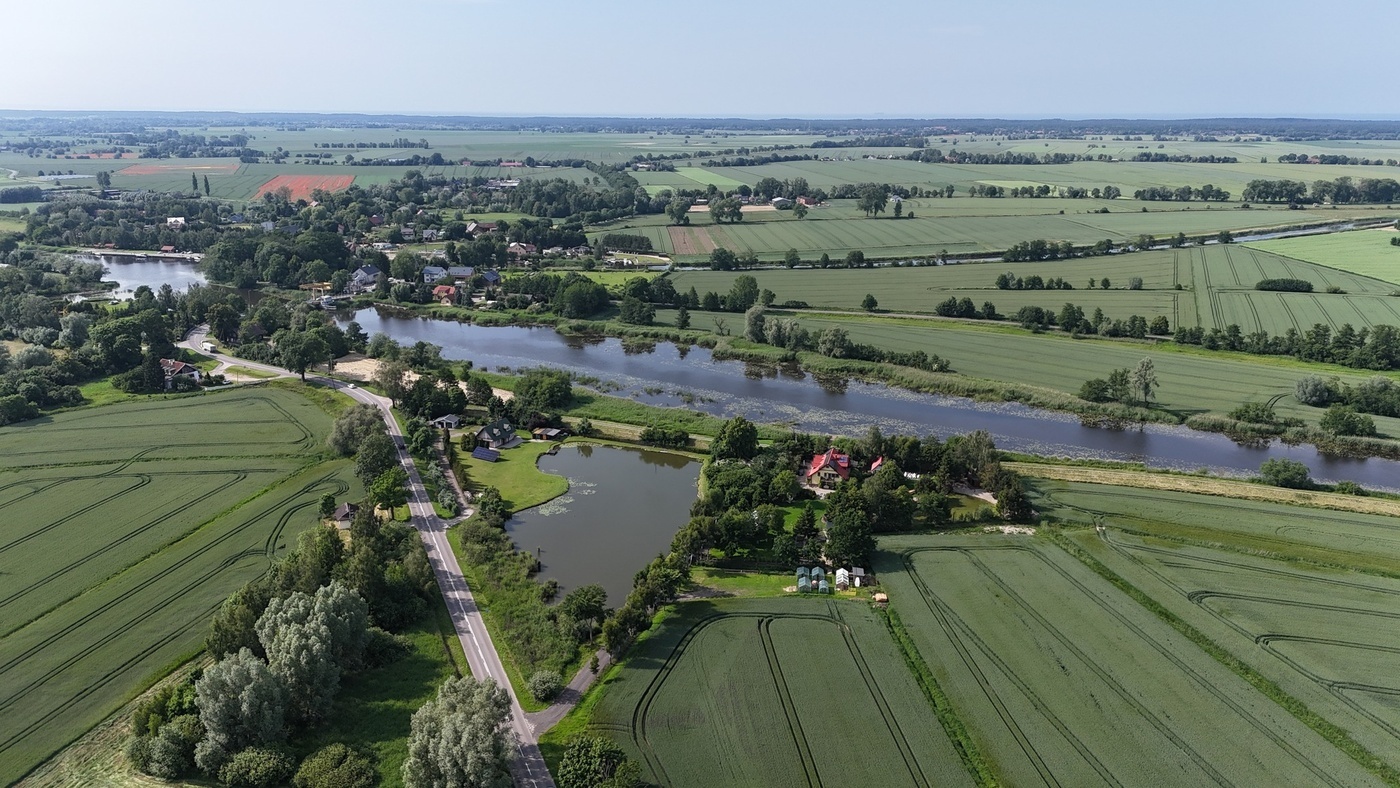 Elbląg, Rybina z lotu ptaka, fot Elbląg, Rybina z lotu ptaka, fot