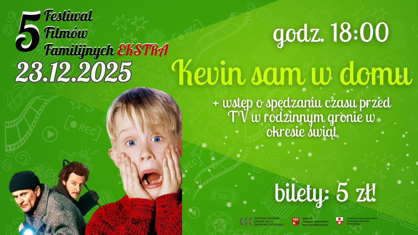 Elbląg, Kevin sam w domu przed świętami w Światowidzie