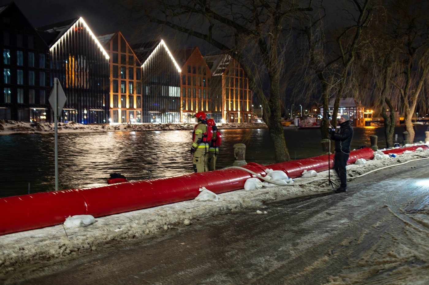 Elbląg, Cofka nadal groźna. Wojewódzki sztab kryzysowy w Elblągu Elbląg, Cofka nadal groźna. Wojewódzki sztab kryzysowy w Elblągu