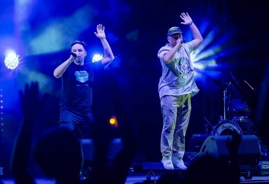 Elbląg, Koncert Łona x Konieczny x Krupa, Ogrody Polityki,