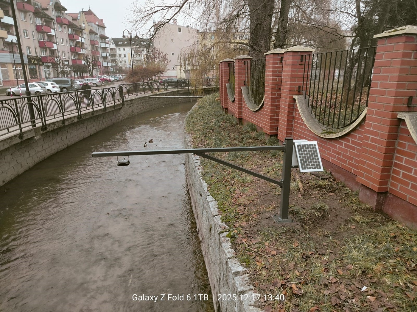 Elbląg, Nowa stacja pomiarowa w newralgicznym punkcie Kumieli Elbląg, Nowa stacja pomiarowa w newralgicznym punkcie Kumieli
