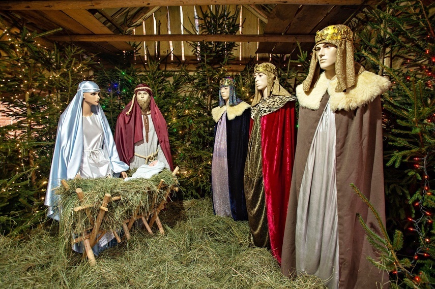 Elbląg, Szopka na Elbląskim Jarmarku Bożonarodzeniowym 2025,