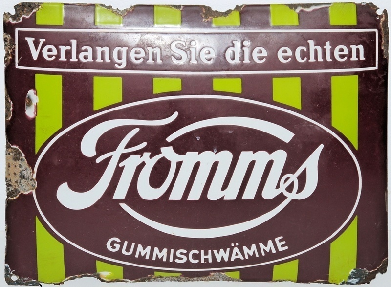 Elbląg, Tablica emaliowana, zbiory MAH, Elbląg, Tablica emaliowana, zbiory MAH,