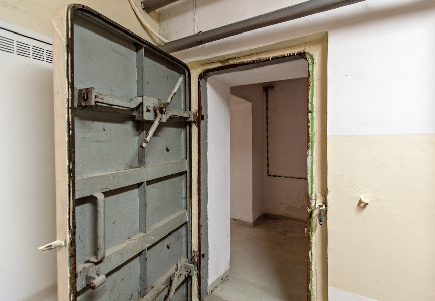 Elbląg, Wejście do jednego z elbląskich schronów