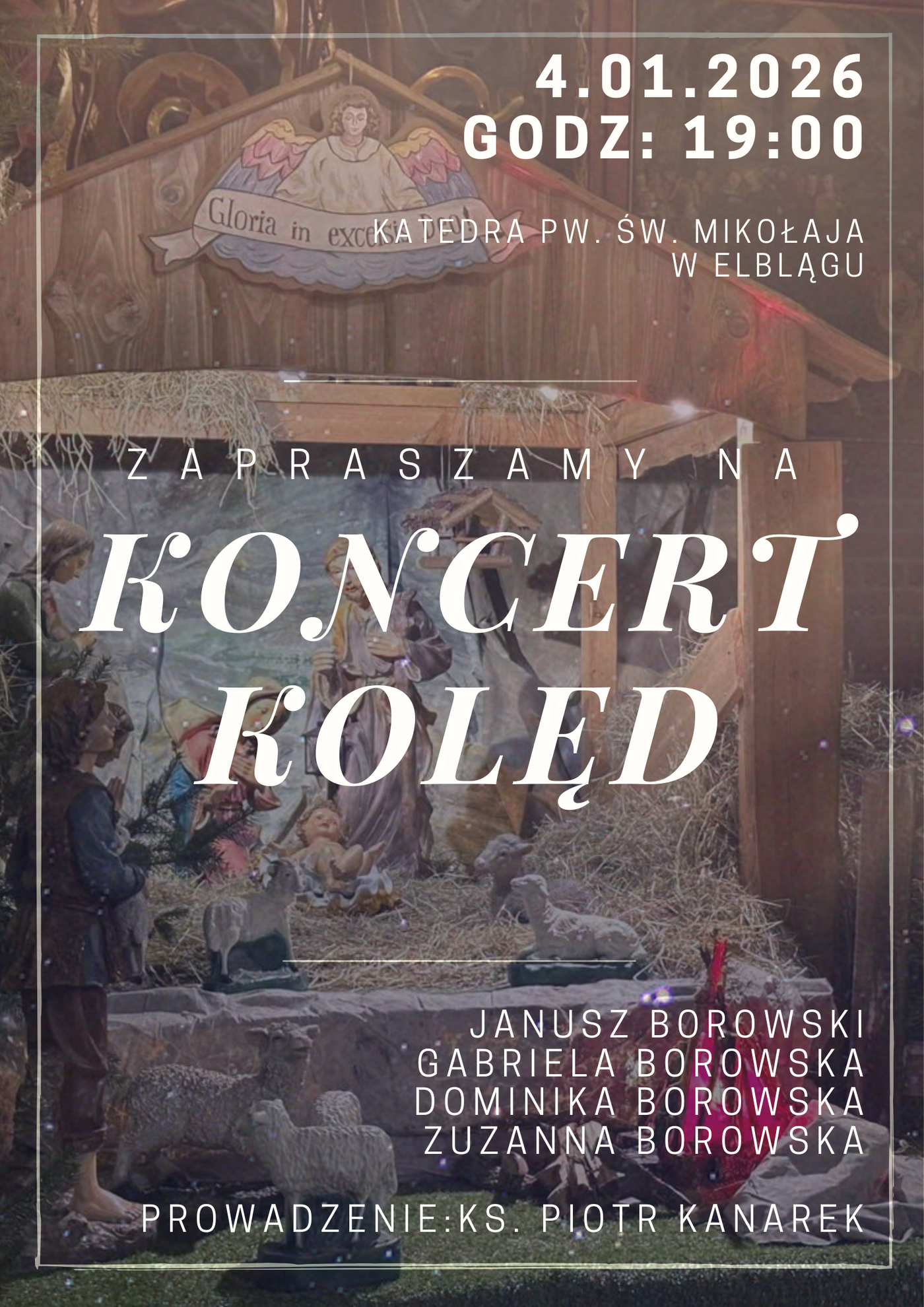 Elbląg, Parafia  św. Mikołaja zaprasza na Koncert Bożonarodzeniowy