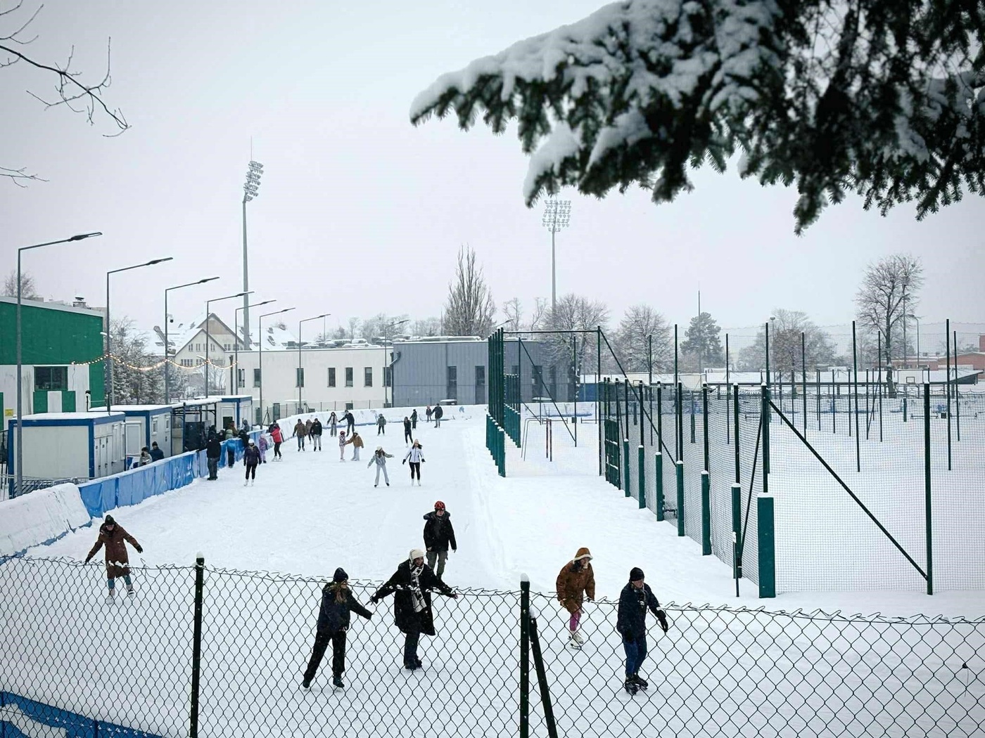 Elbląg, Zima w Elblągu sprzyja aktywności