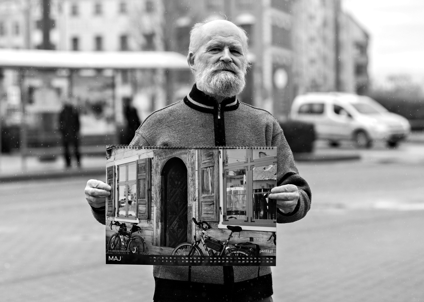 Elbląg, Grzegorz Baranowski miał 78 lat...