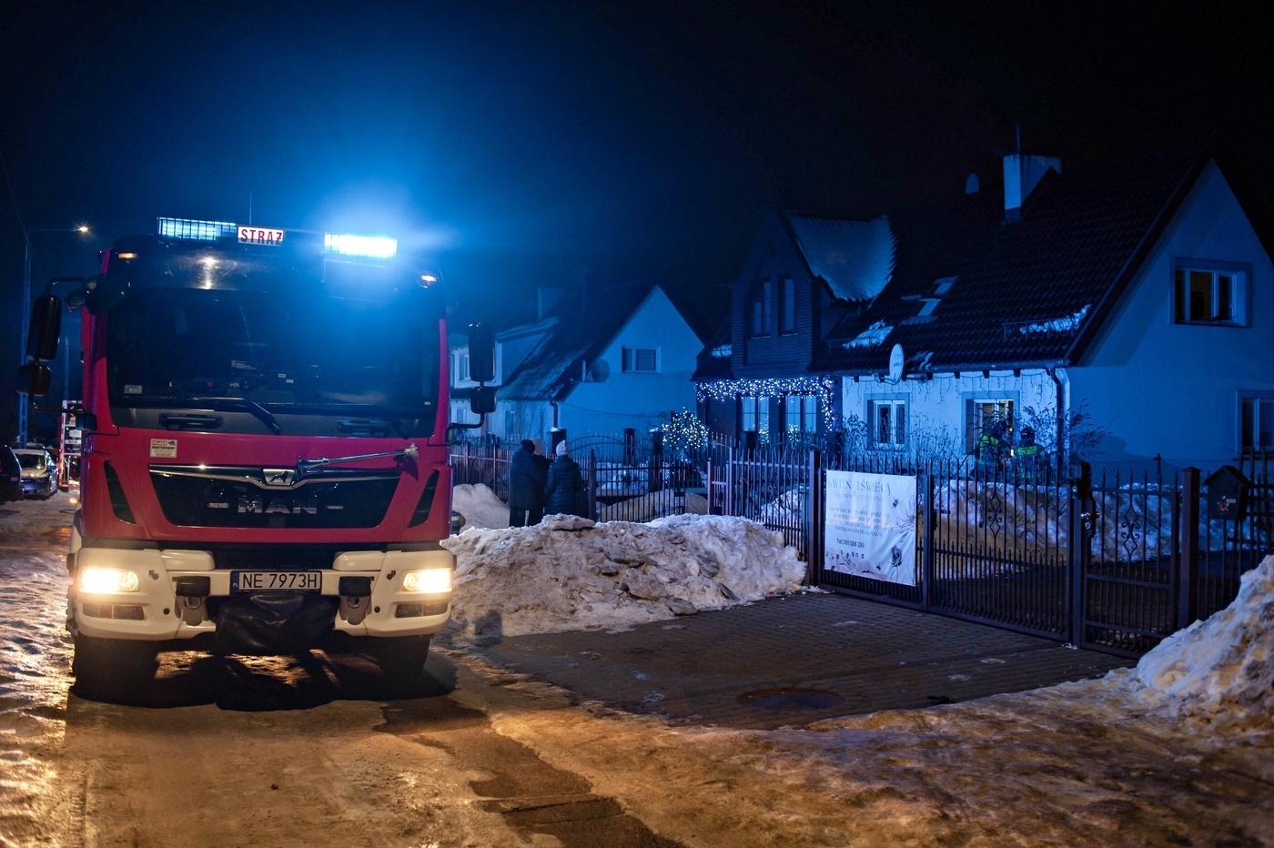 Elbląg, Pożar na Skierniewickiej