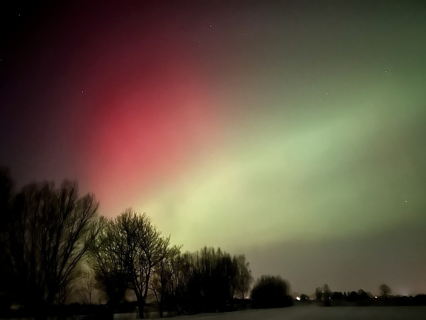 Elbląg, To była noc z zorzą polarną