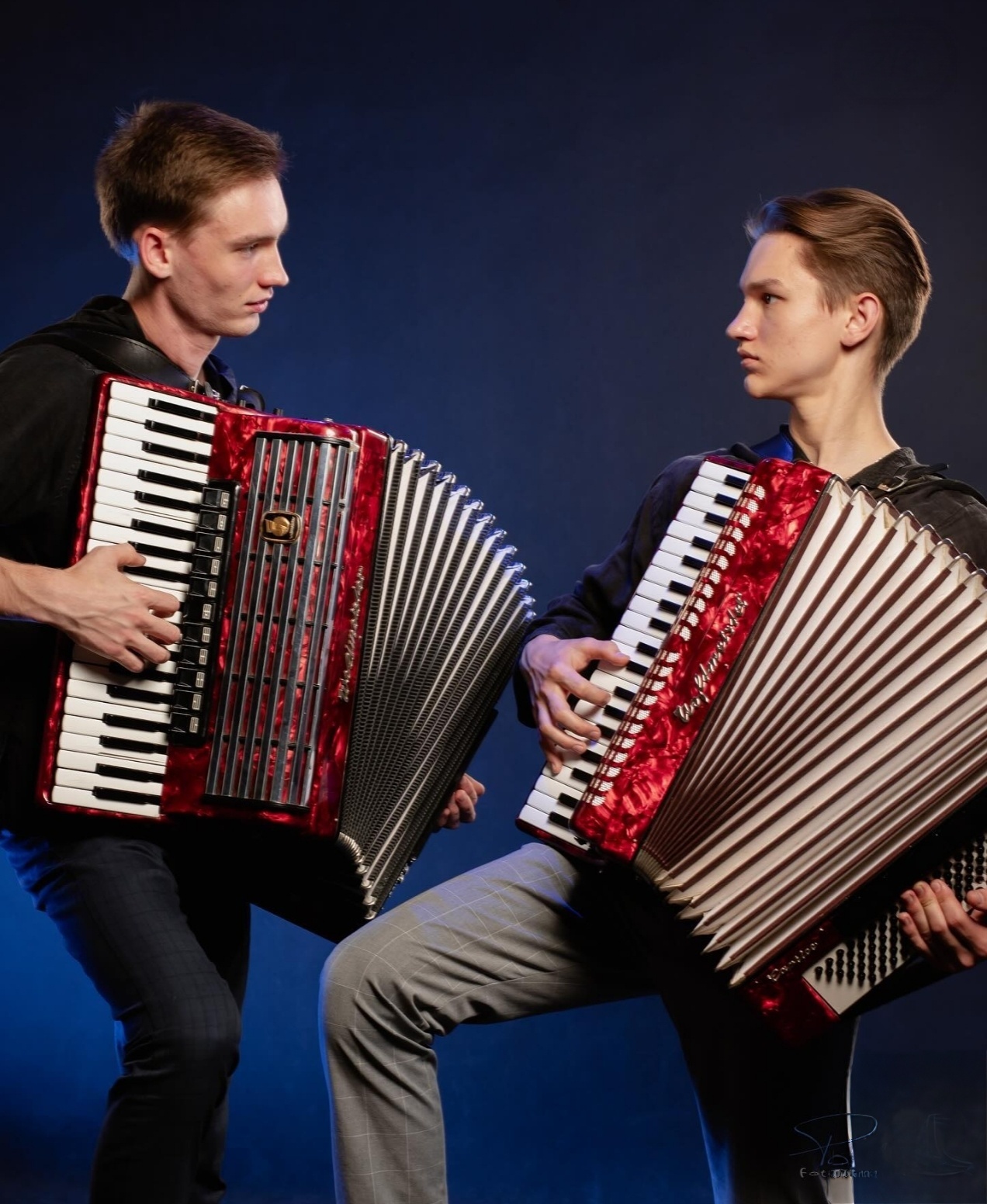 Elbląg, Akordeonowy duet u franciszkanów