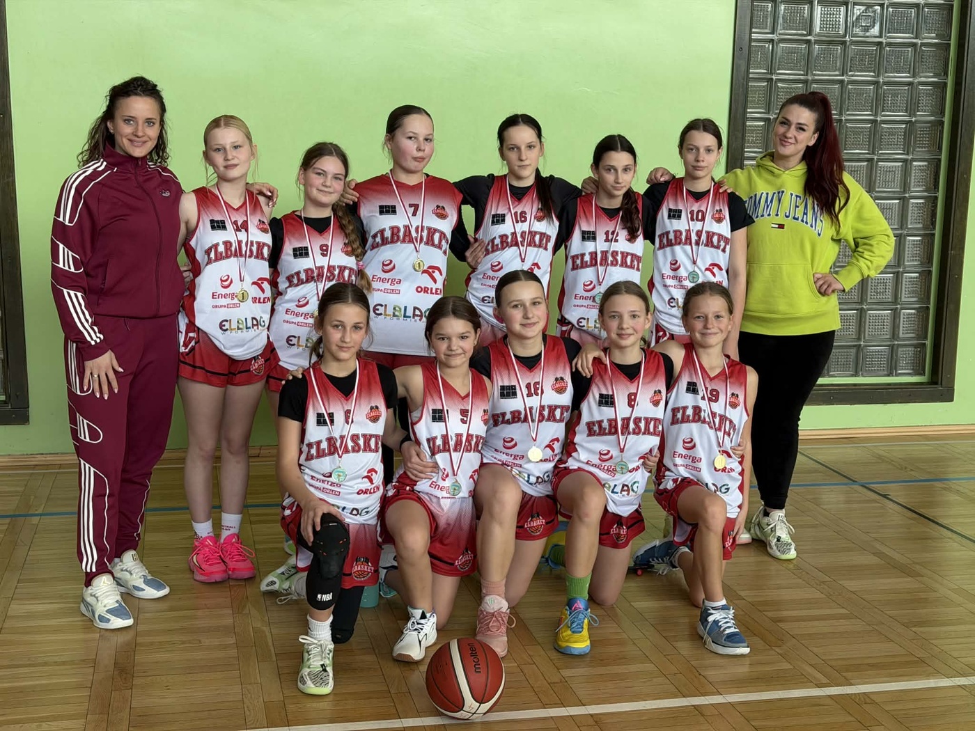 Elbląg, Mistrzynie Elbląga w mini koszykówce - SP 11