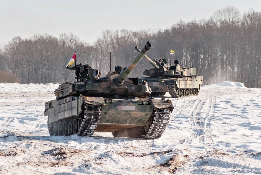 Elbląg, Tak ćwiczą czołgiści z K2